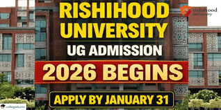 Rishihood University UG Admission 2026 Begins; Apply by January 31 @rishihood.edu.in